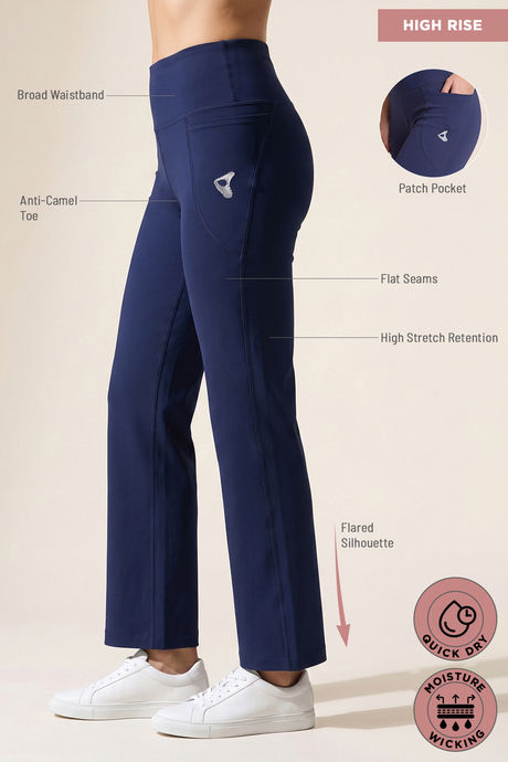 Zelocity Quick Dry Track Pant - Navy Peony — image 9